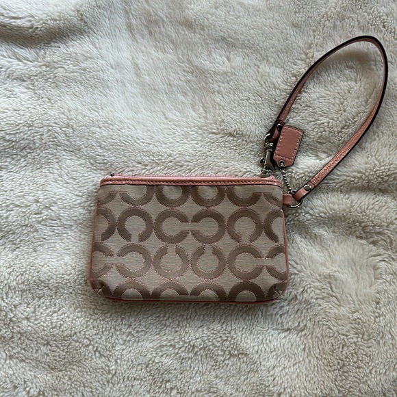 Vintage Coach Wristlet - Picture 2 of 4